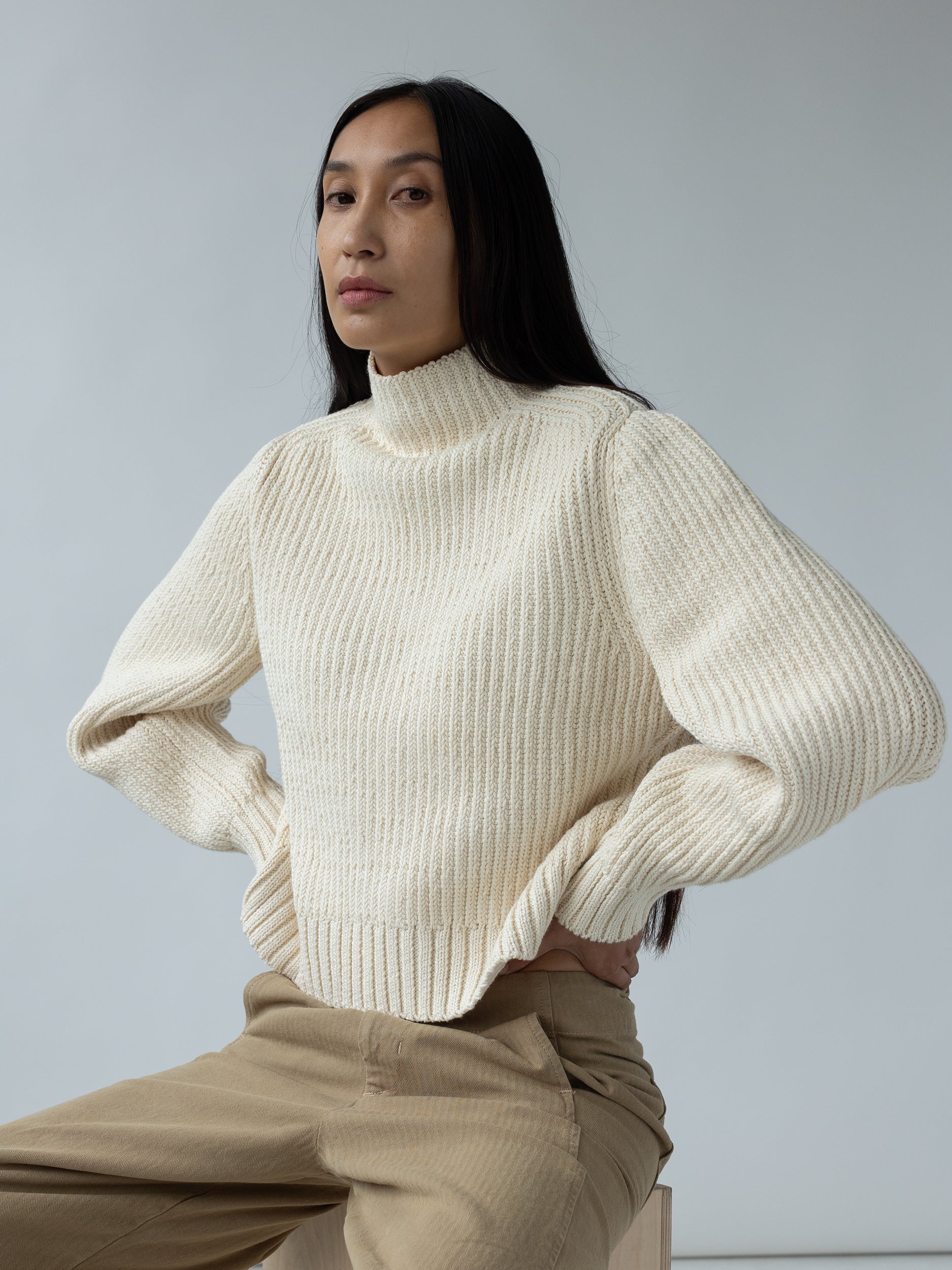 Thumbnail image of Luca Sweater in Natural